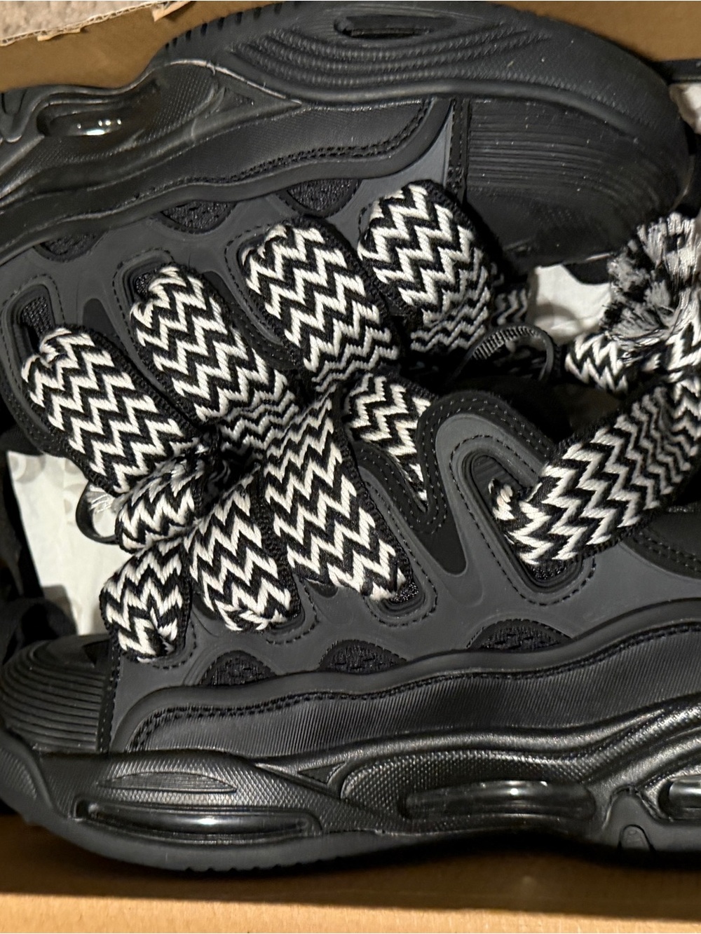 Kids Black Osiris Shoe